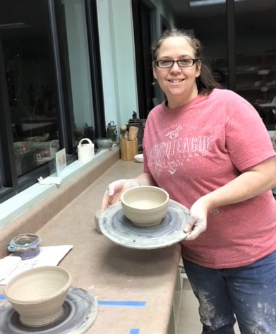 Kids pottery class