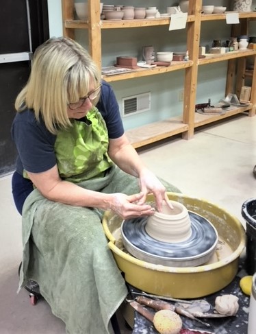 Young artists at work